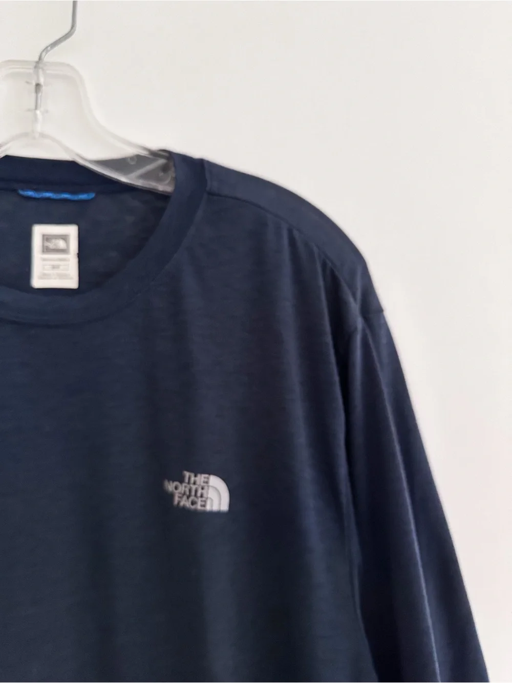 The North Face Shirt VaporWick Lightweight Performance T-Shirt Navy Blue Size M